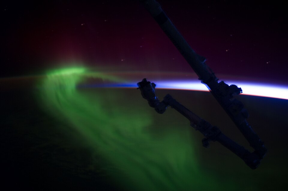 Aurora australis over Dover