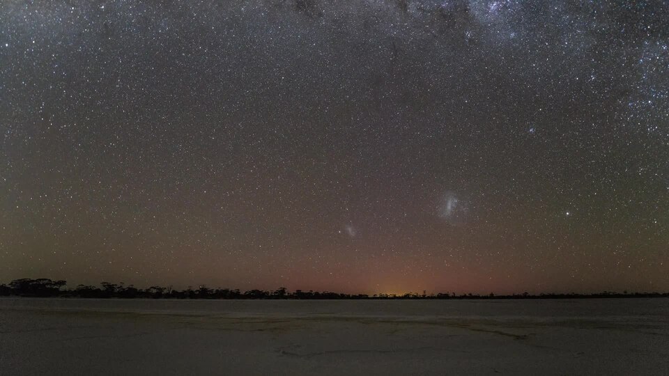 Aurora australis over Sydney
