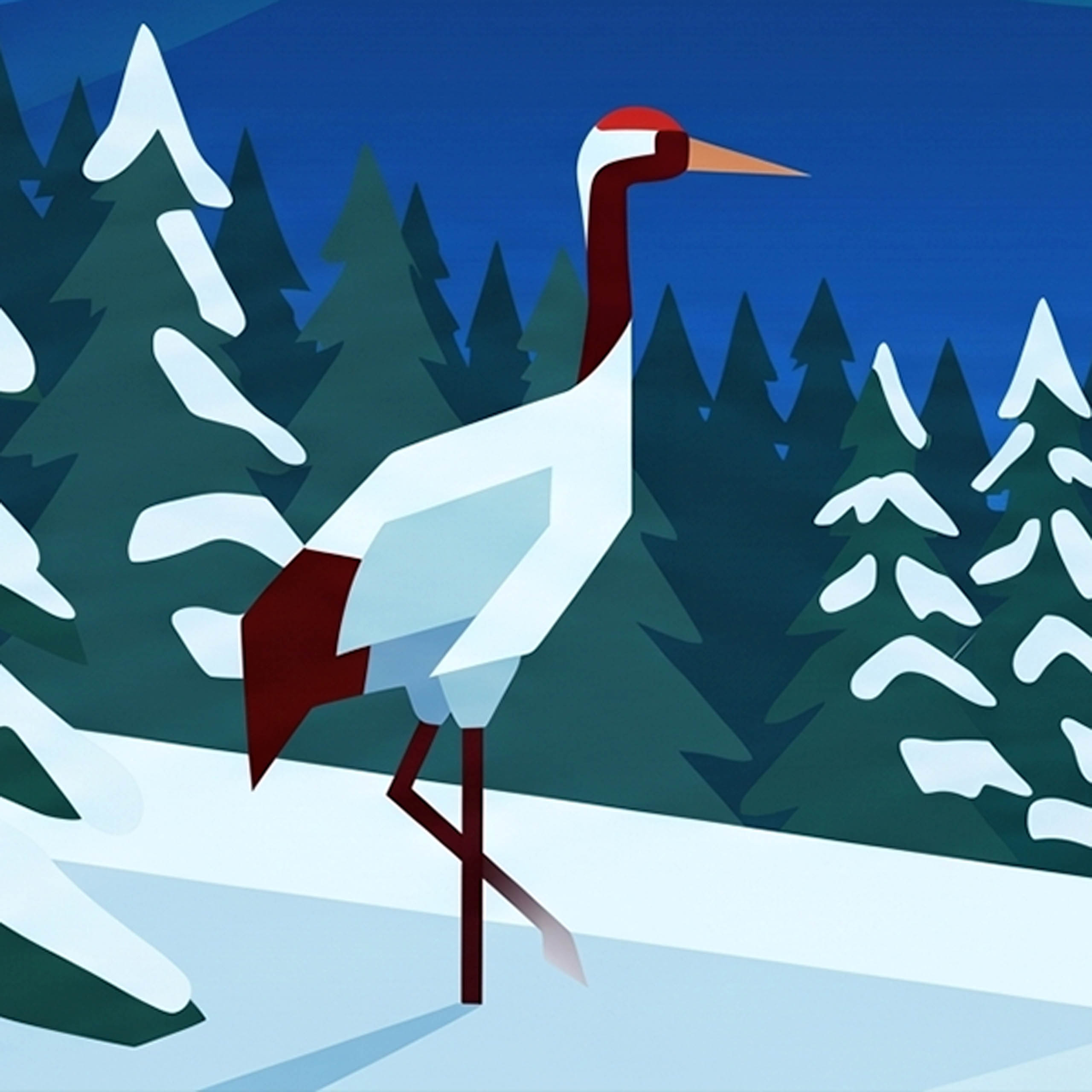 Tsuru the crane